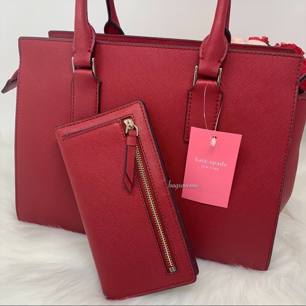 Kate spade Cameron medium satchel bifold wallet - Picture 5 of 8